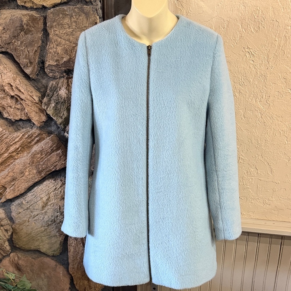 Tulle Light Blue Teddy Jacket